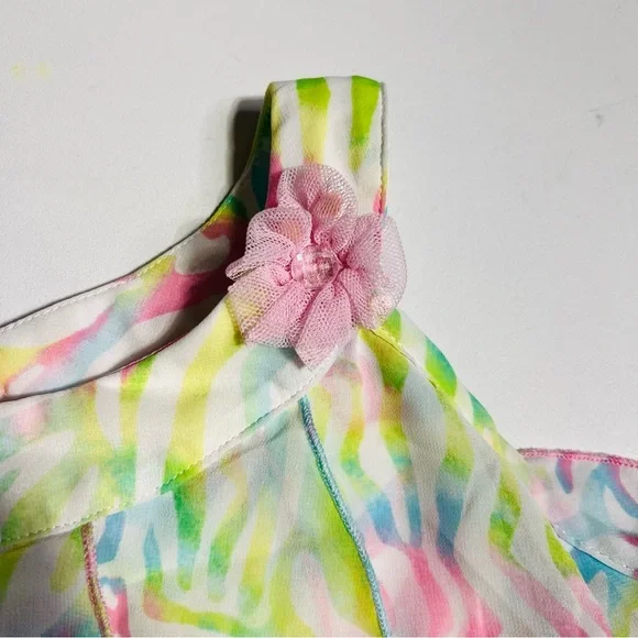 Kate Mack Multicolor Ruffle Dress - Picture 3 of 4